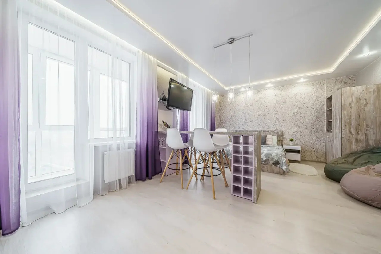 Апартаменты В новостройке на высоком этаже