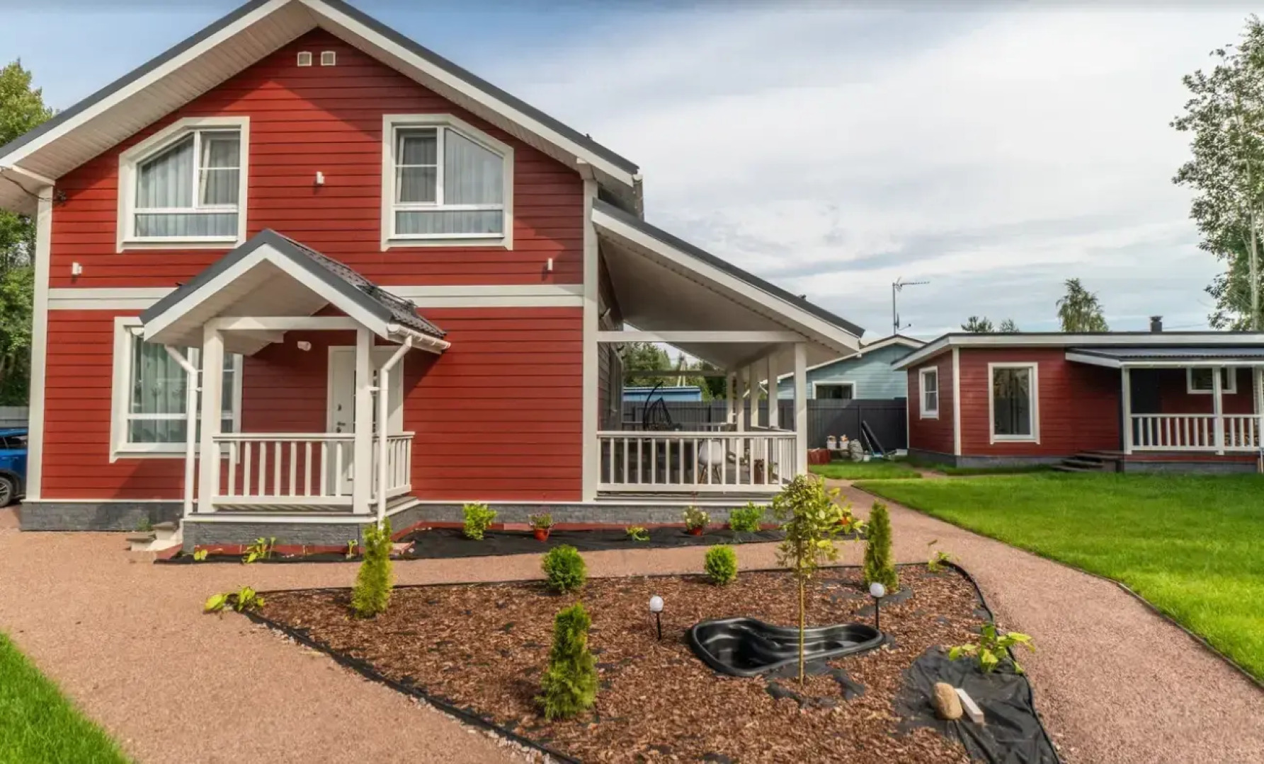 Частный Дом с баней на дровах