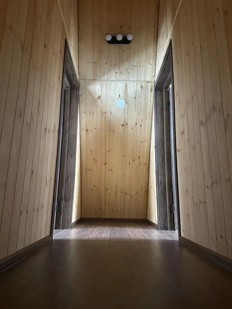 Частный дом A-frame большой