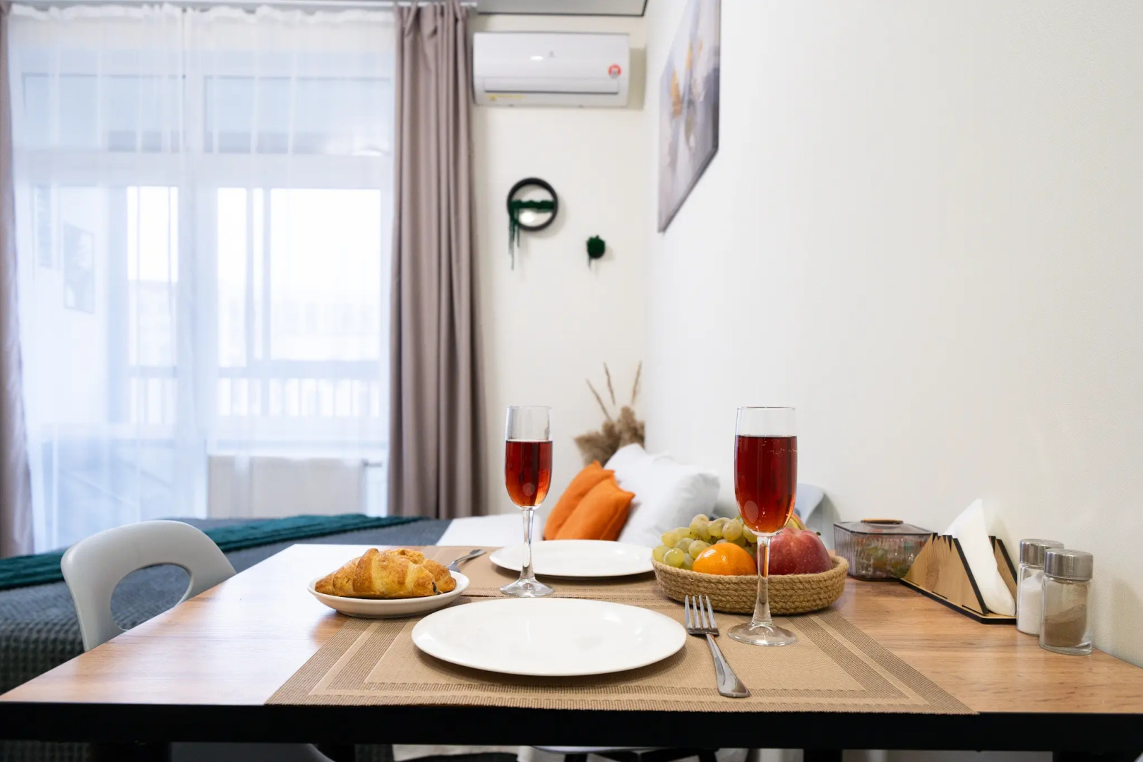 Квартира Стильная студия на двоих Natali apart на метро Прокшино