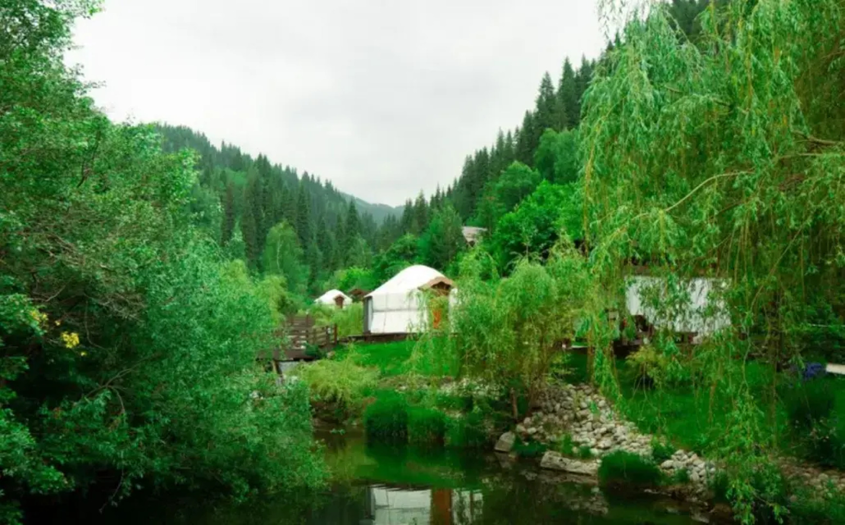 Курортный отель Этнодеревня Горный курорт  Oi-Qaragai