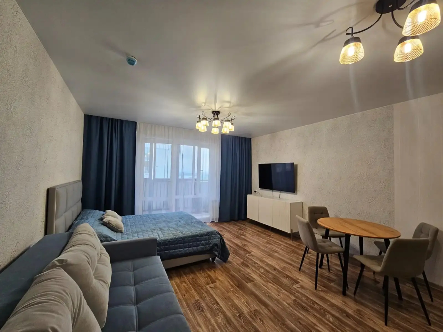 Квартира Современная студия с видом на Енисей