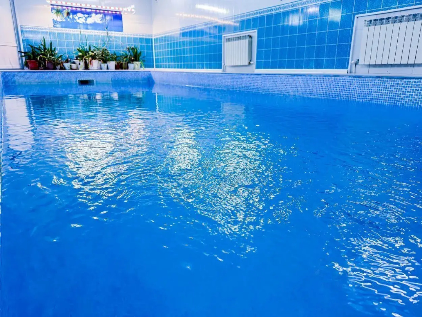 Частный дом с баней и бассейном