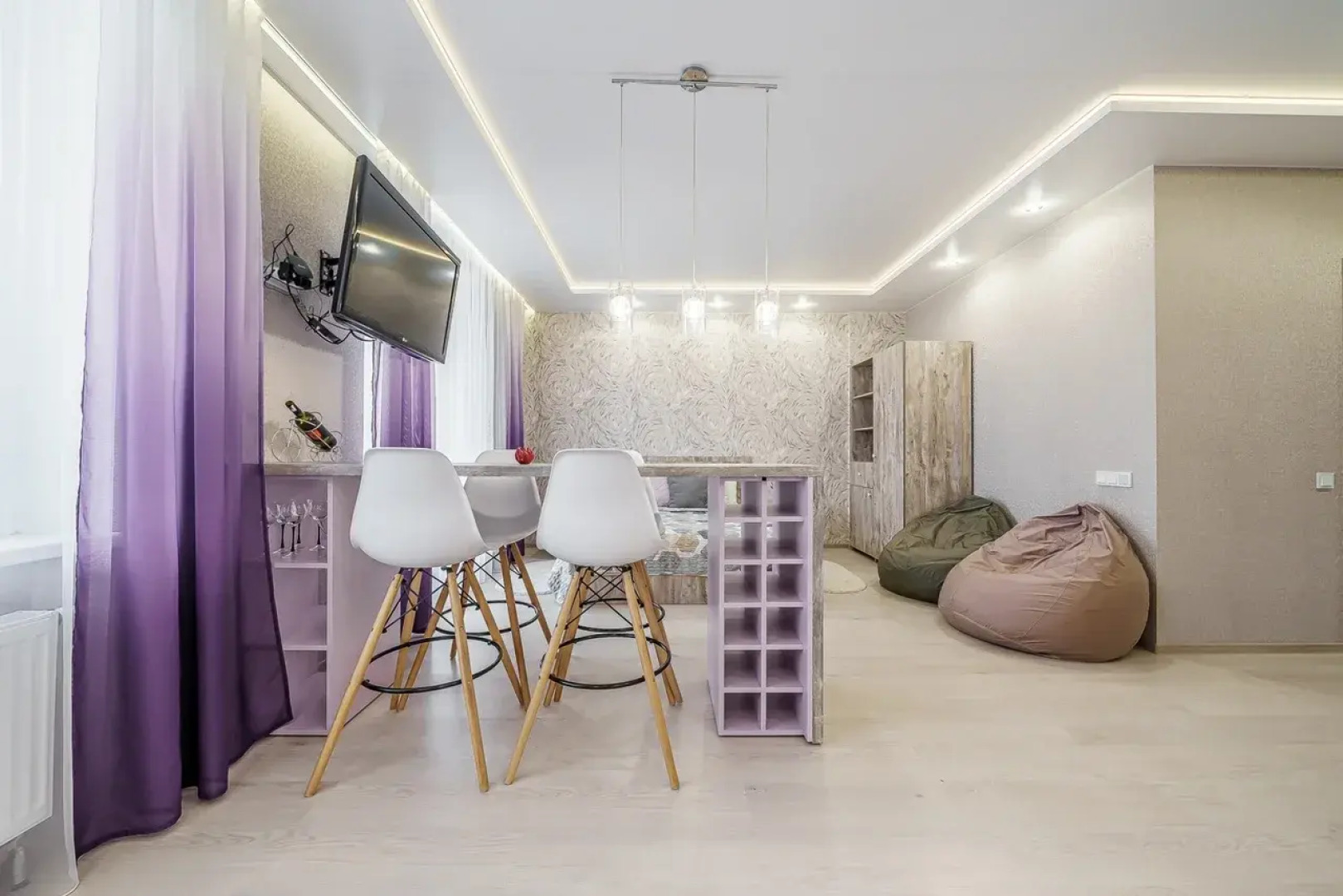 Апартаменты В новостройке на высоком этаже