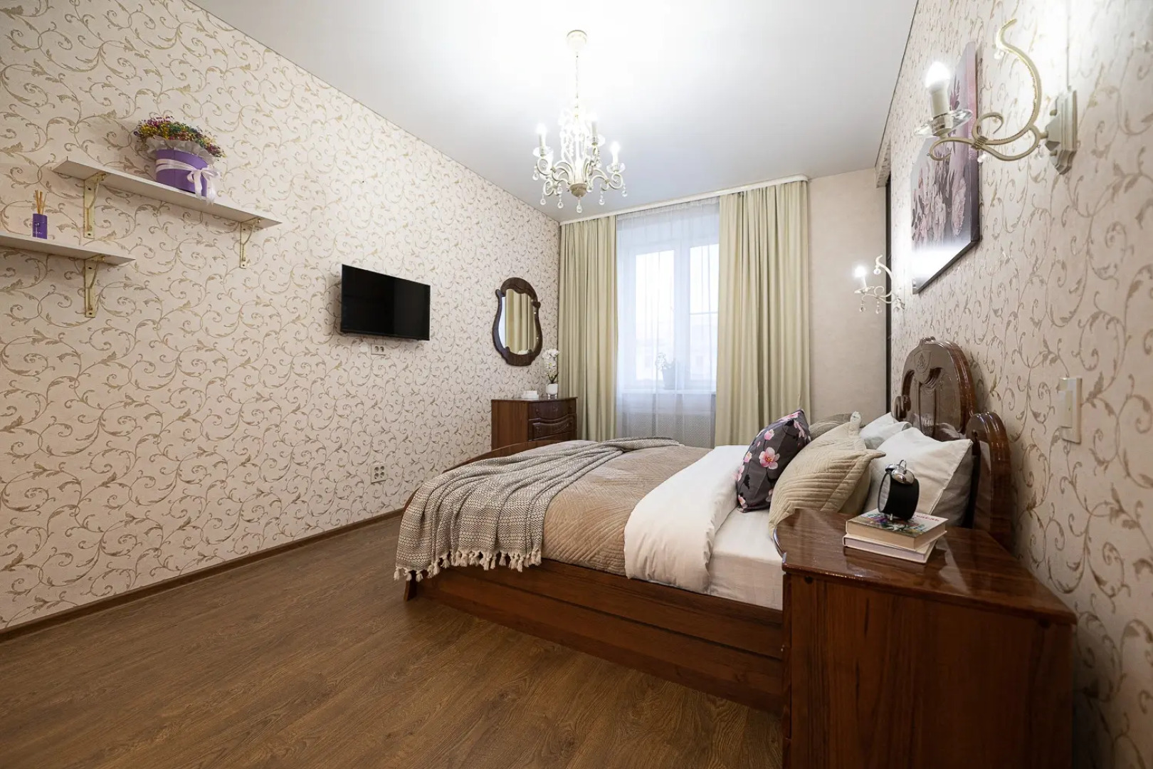 Апартаменты Пять Звёзд Красивая Квартира с Джакузи