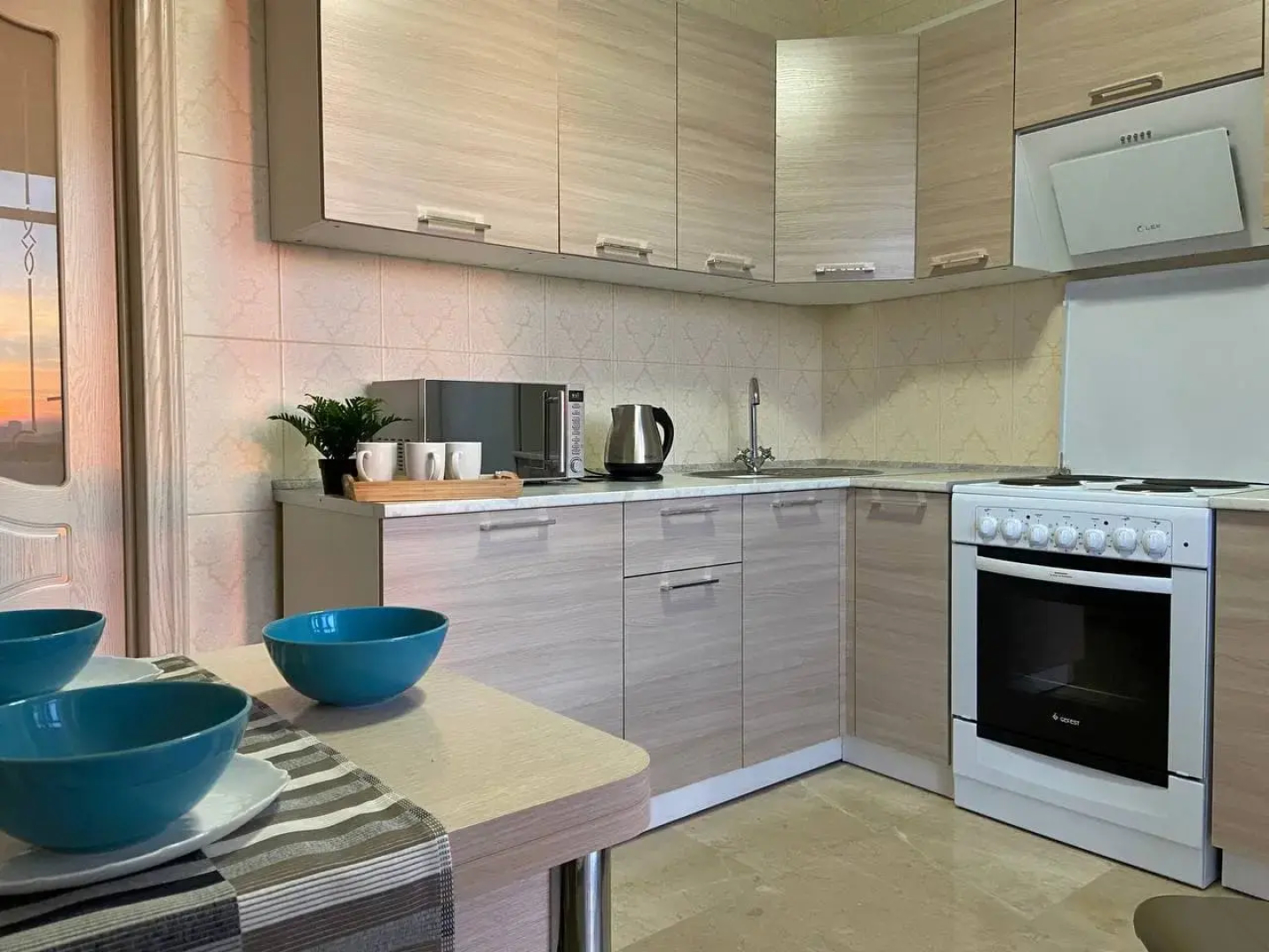 2-комн Апарт Панорама с шикарным видом на закаты, в центре города