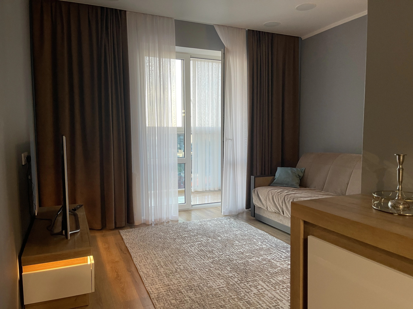 Квартира Стильный Apart с Панорамным Видом в Центре