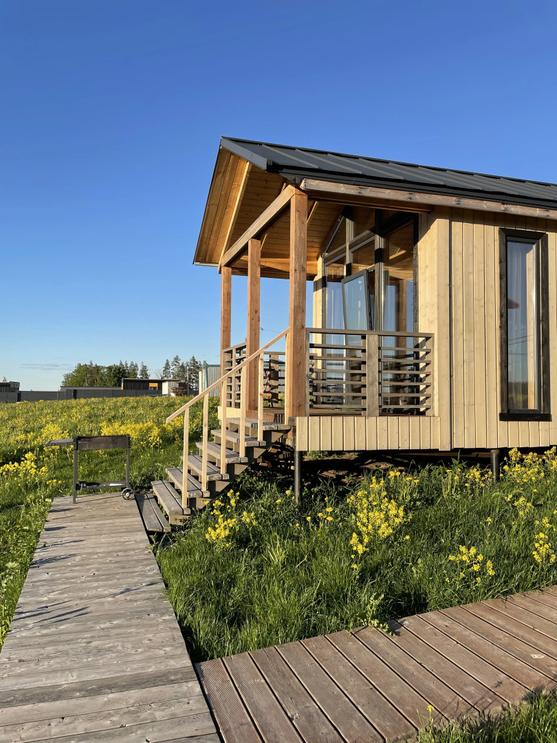 Дом Уютный домик у Игоры, белый