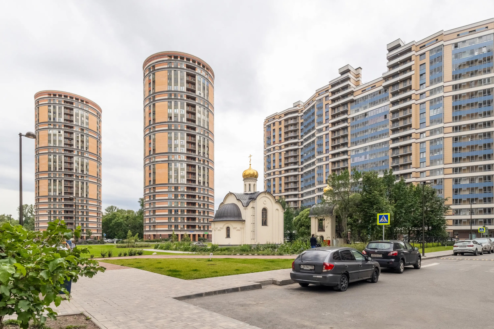 Квартира Уютная квартира в новом доме рядом с метро