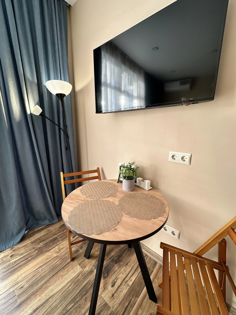 Апартаменты Студия с панорамным видом на море и олимпийский парк