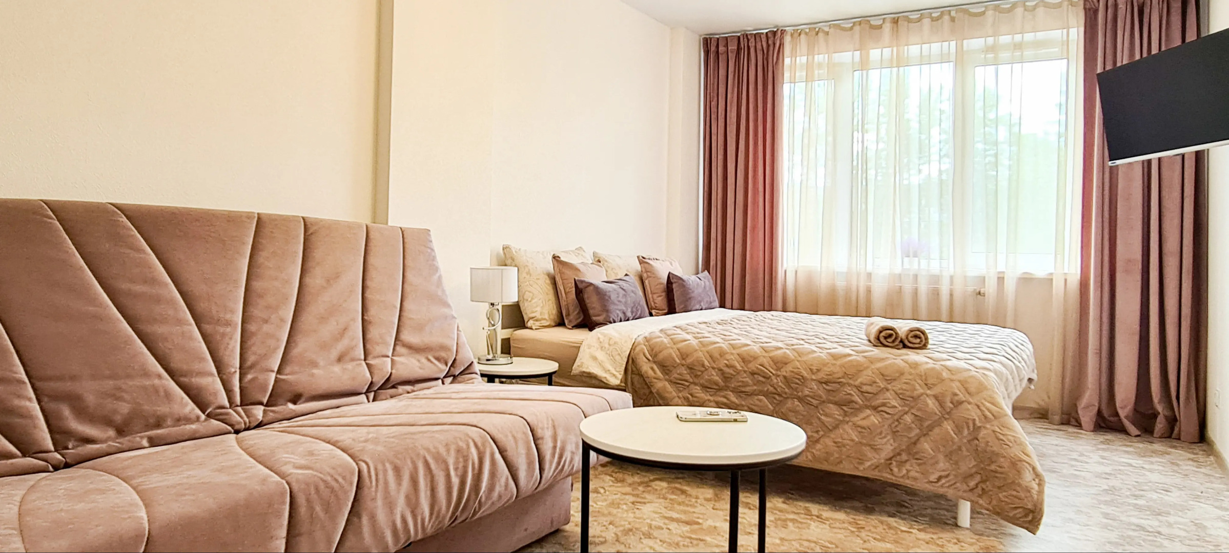 Апартаменты Двухкомнатные на Советской 10Л