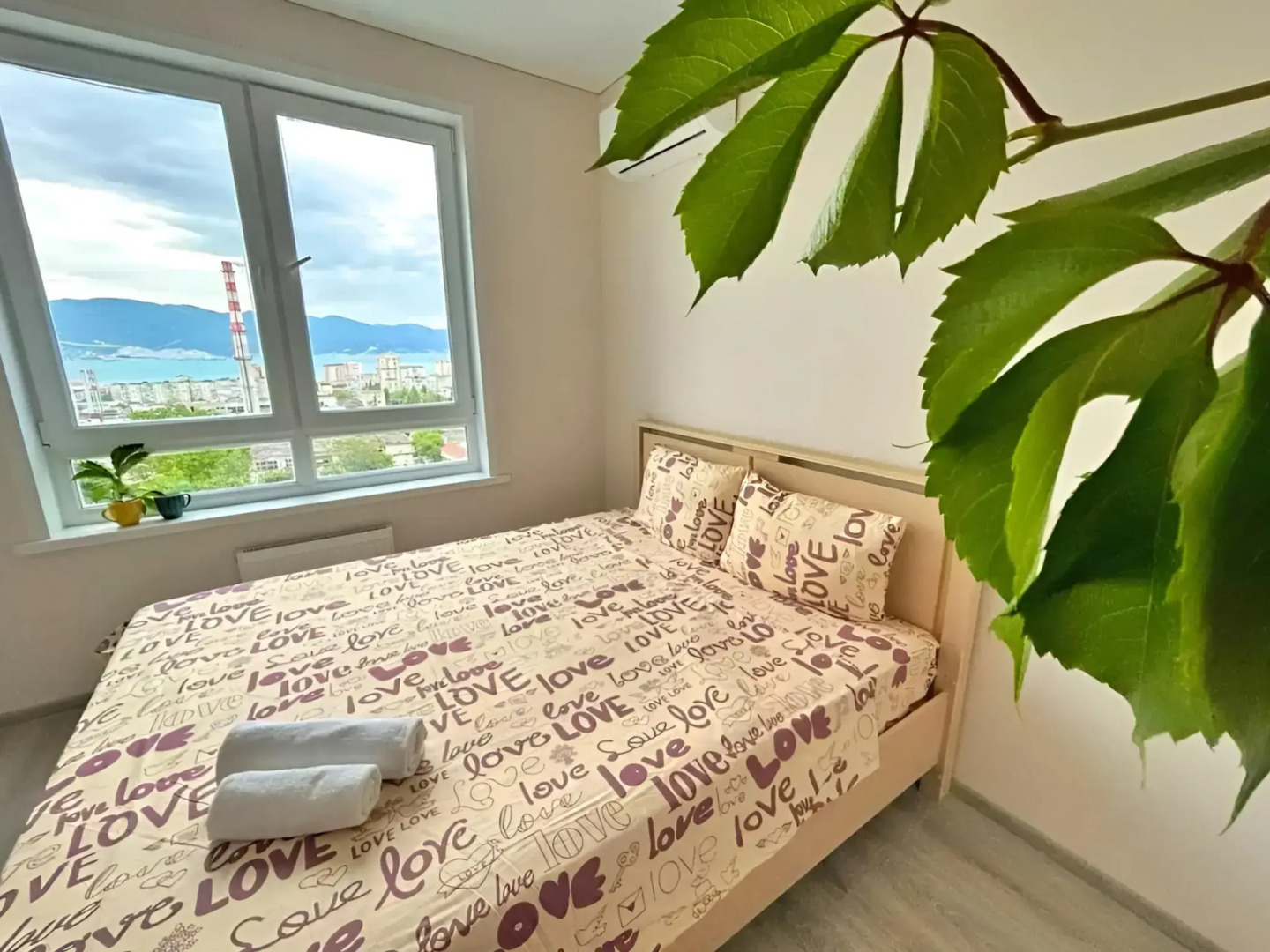 Квартира евродвушка с шикарным видом на море