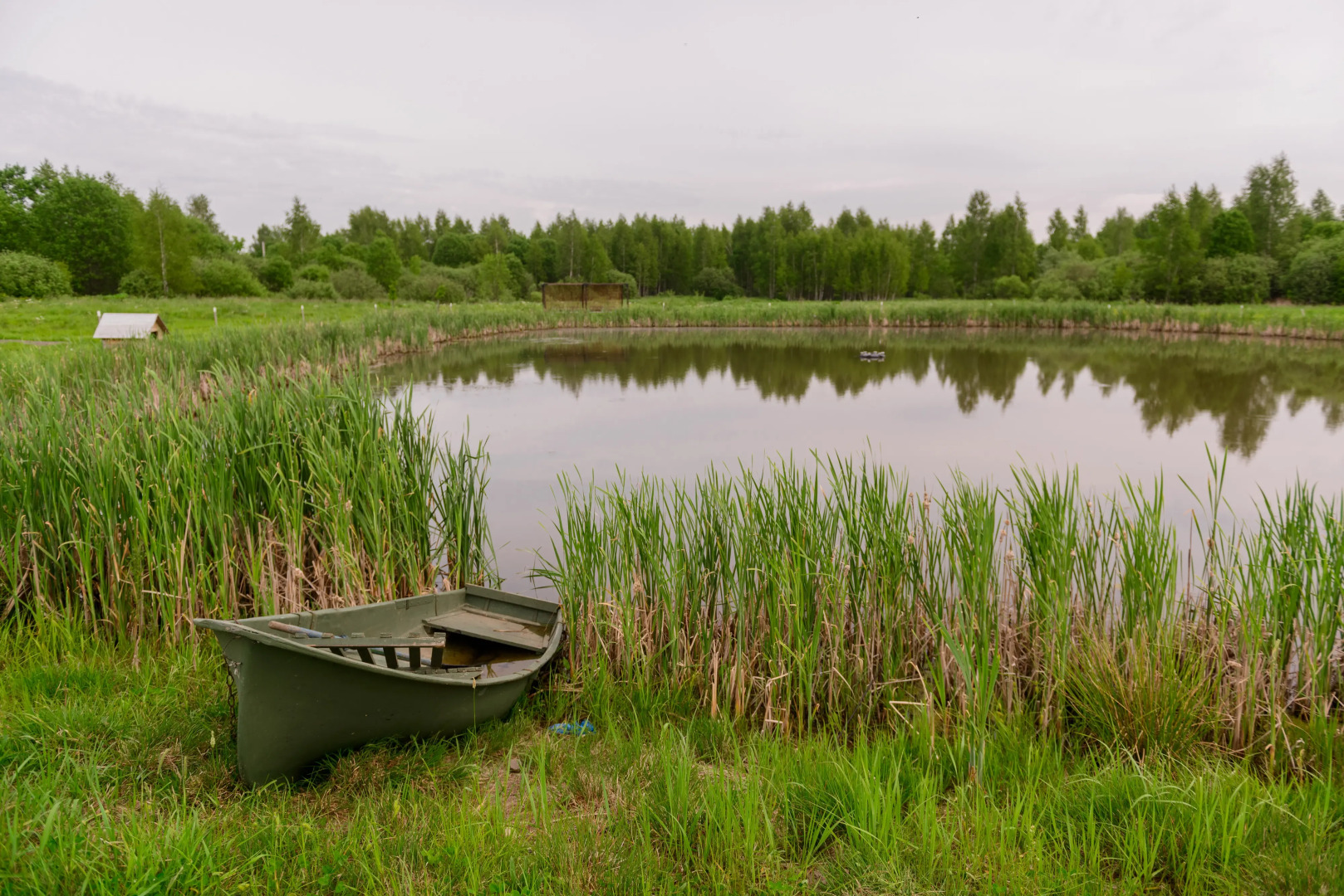 Частный дом в поселке у водохранилища