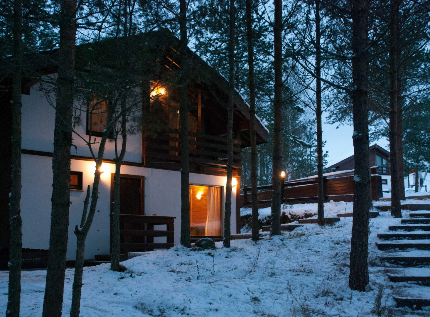 Шале Размещение с двумя спальнями (4+2)