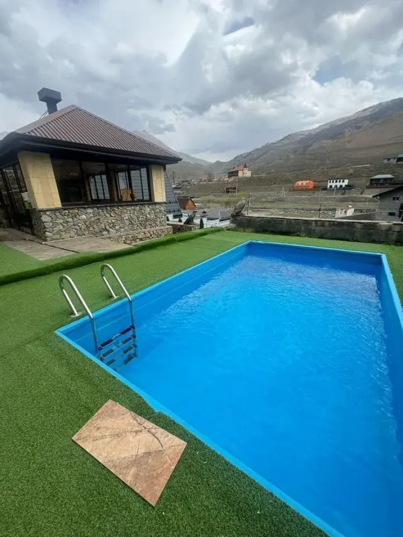 Частный Дом в горах Вeрхний Фиагдoн с баней и бассейном