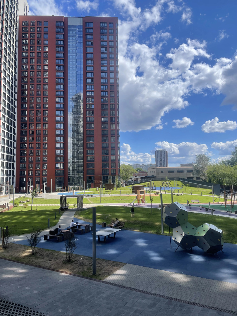 Квартира cтильная с панорамным видом на Moscow City, рядом с метро