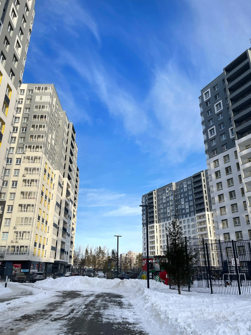 Квартира Новая студия в живописном районе с удобной транспортной развязкой