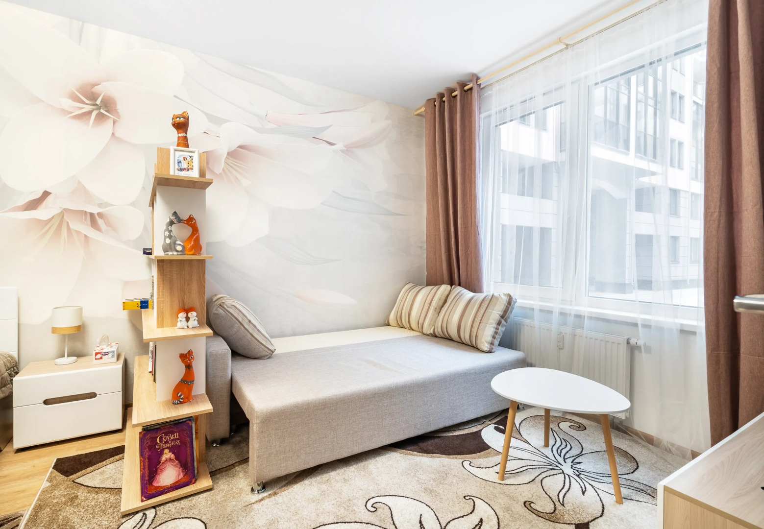 Апартаменты GLOBALSTAY. Уникальная 3-комн кв с Купе Поезда на ВО в доме Бизнес Класса ЖК Палацио