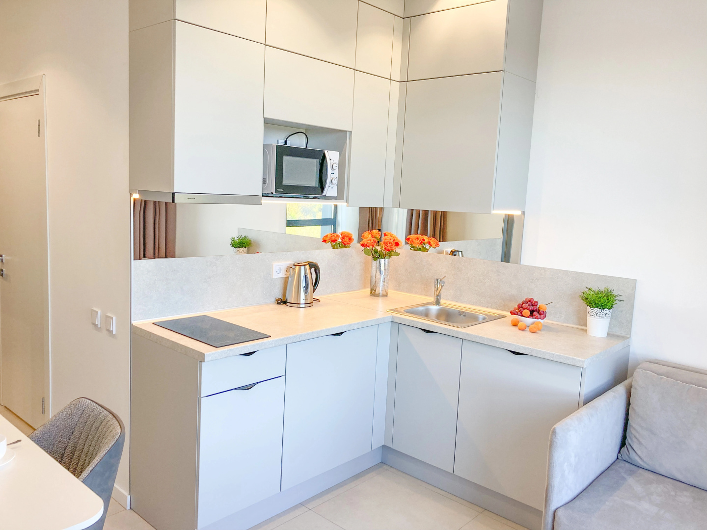 Апартаменты Sun City Apartments 10 с видом на море