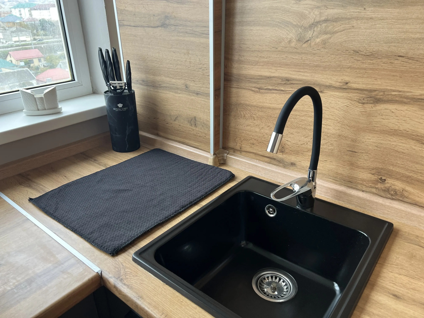 Квартира Уютная квартира с панорамным видом на город у моря