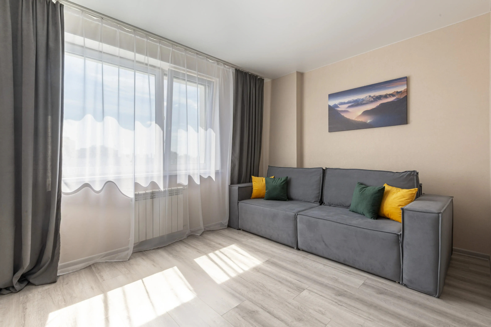 Квартира 1-к недалеко от залива на Пирогова 1/3 от RentAp, 4 сп.места