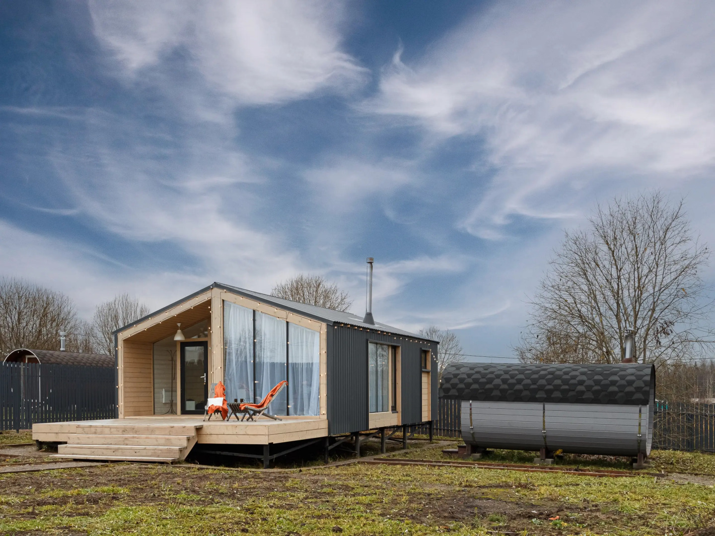 Частный дом семейный с баней