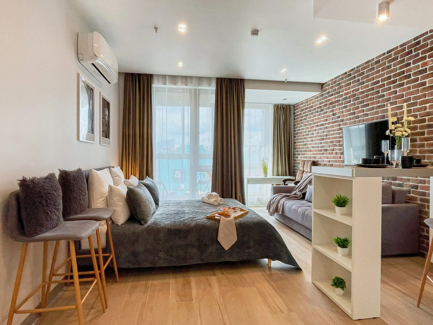 Апартаменты трендовые лофт-апартаменты у метро ЦСКА