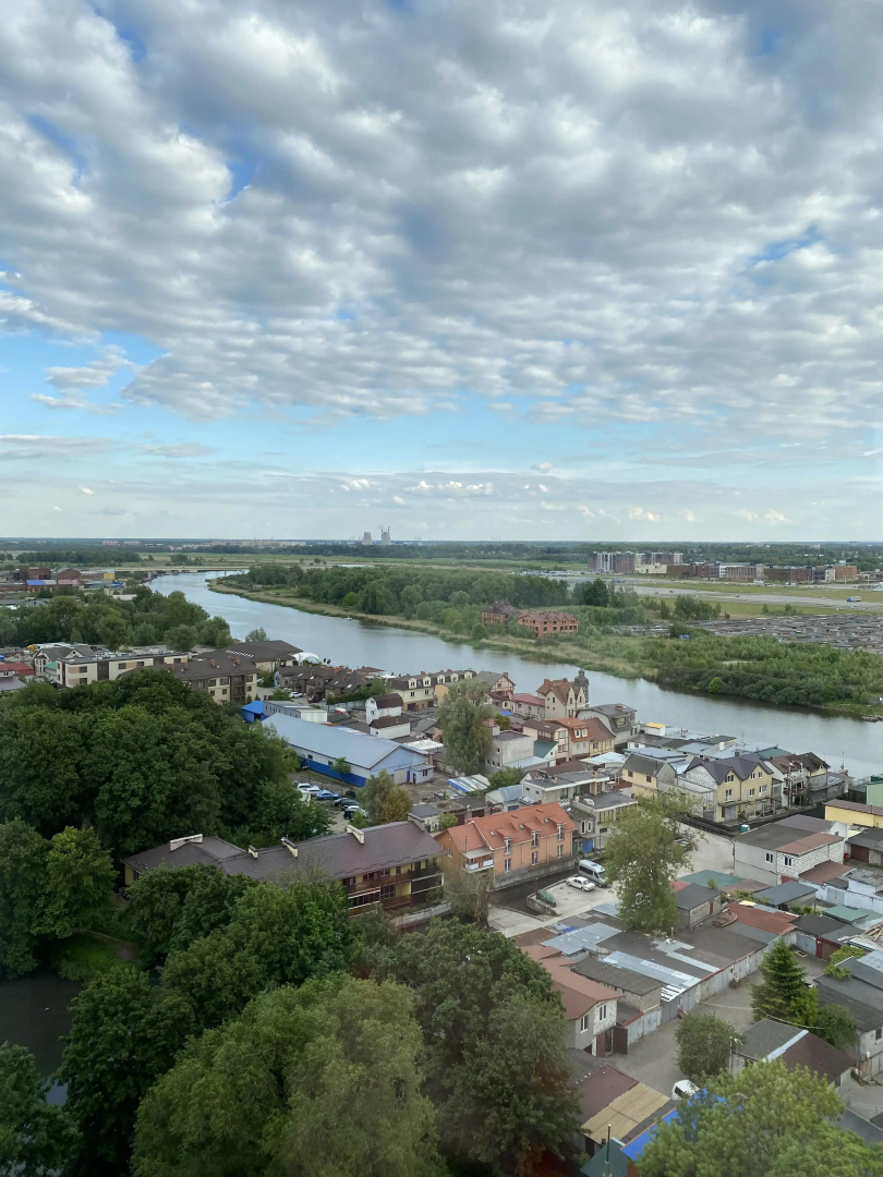 Квартира с панорамным видом на город