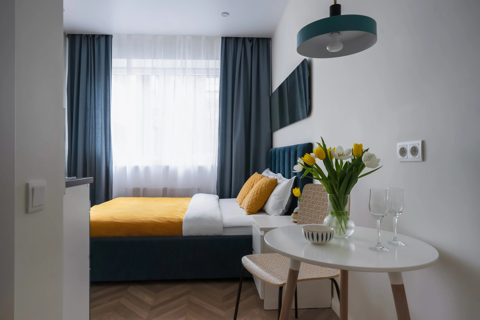 Апартаменты Pavlov Бирюзовая