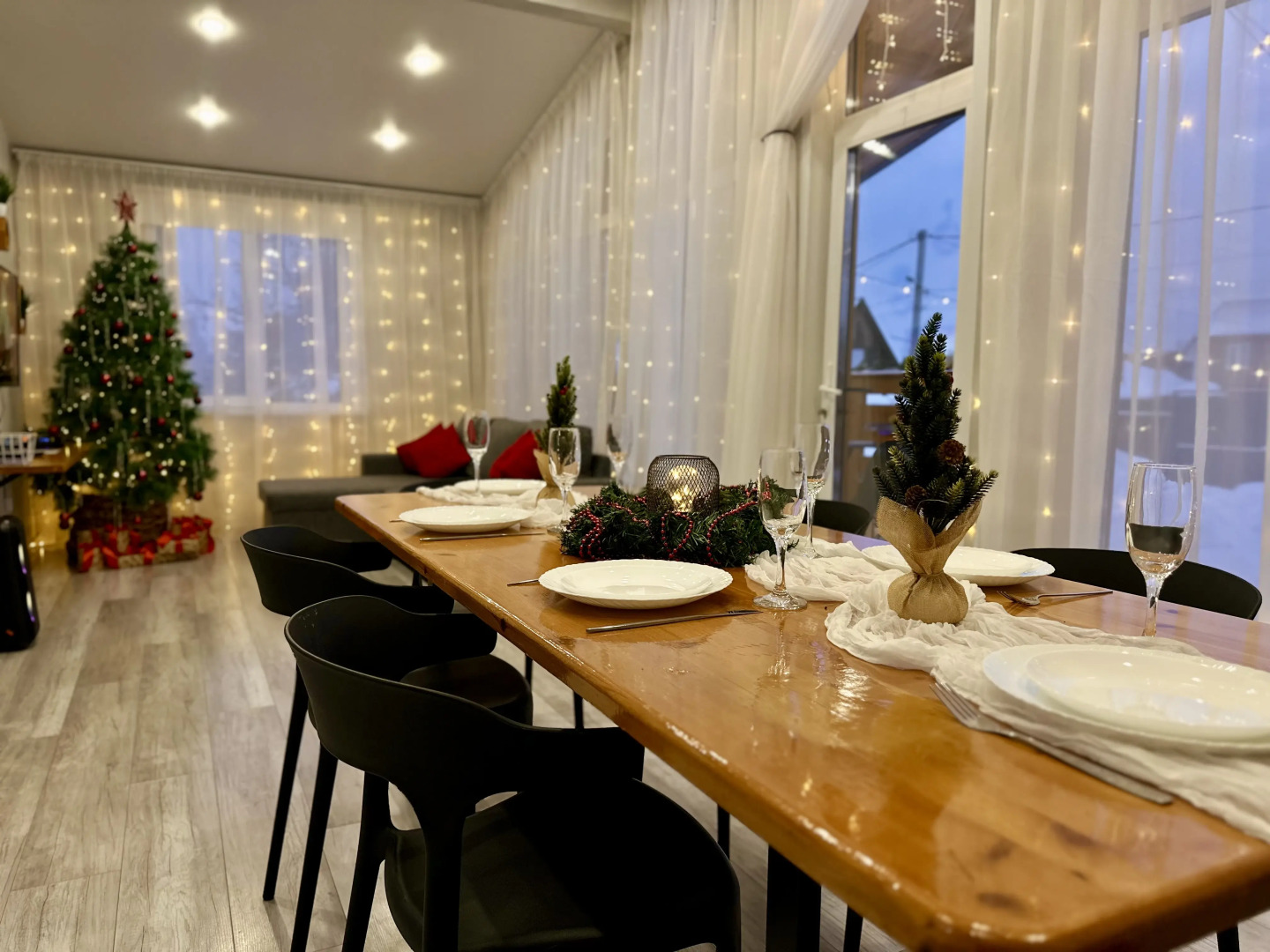 Частный дом современный в стиле барнхаус — 15 минут от города