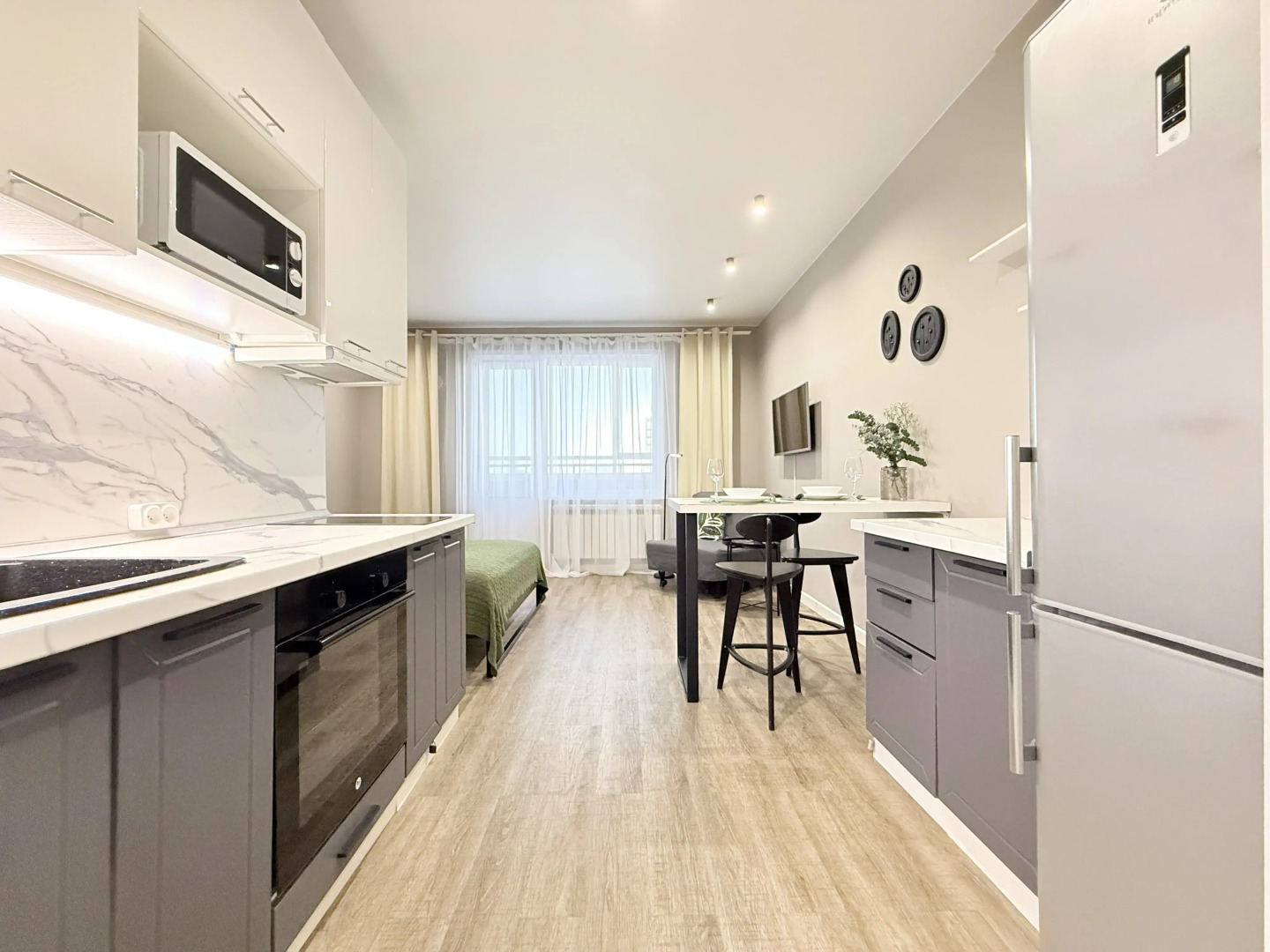 Апартаменты Studio with city view from the 22nd floor