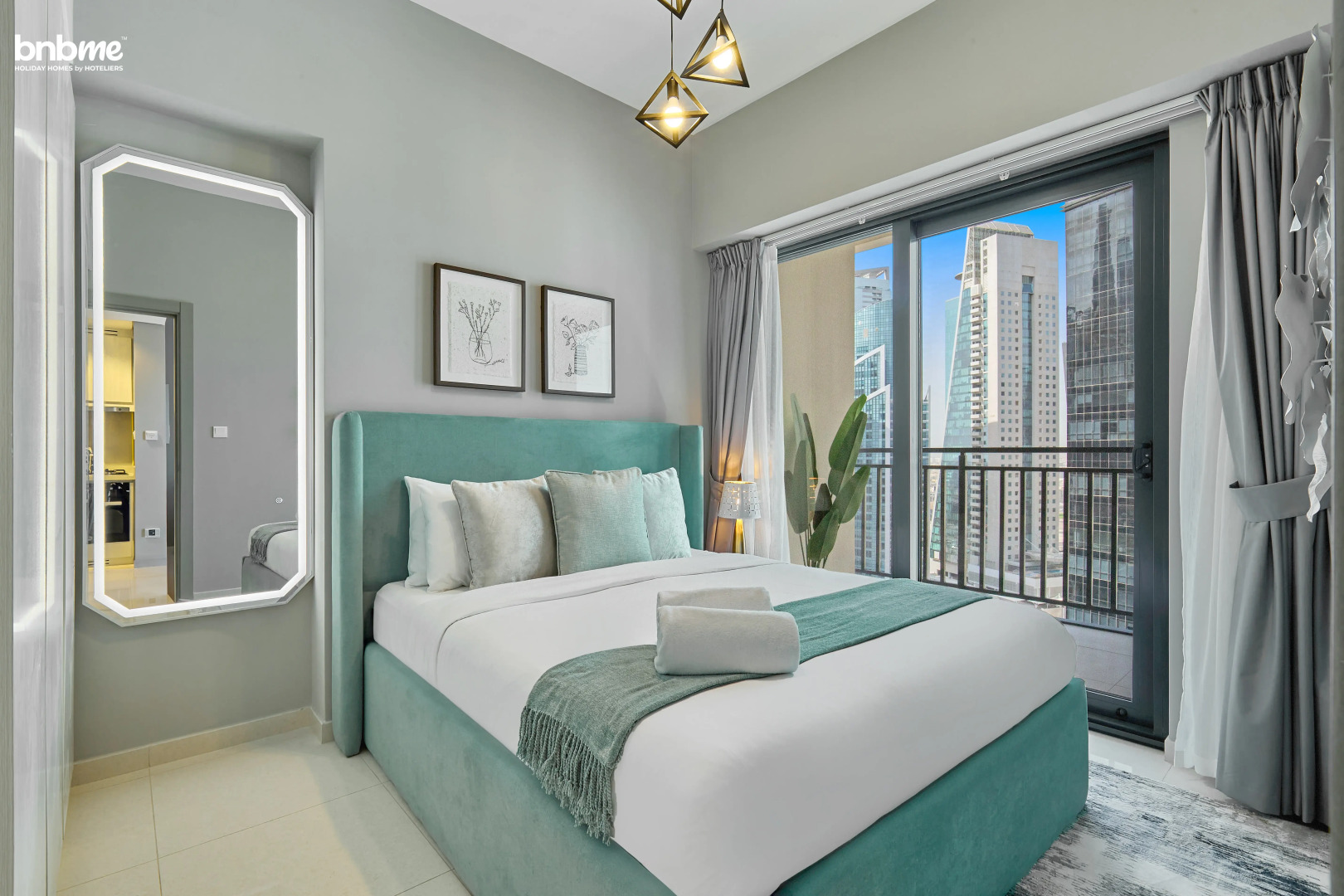 Апартаменты Bnbmehomes Business Bay Beauty with City Views - 1816