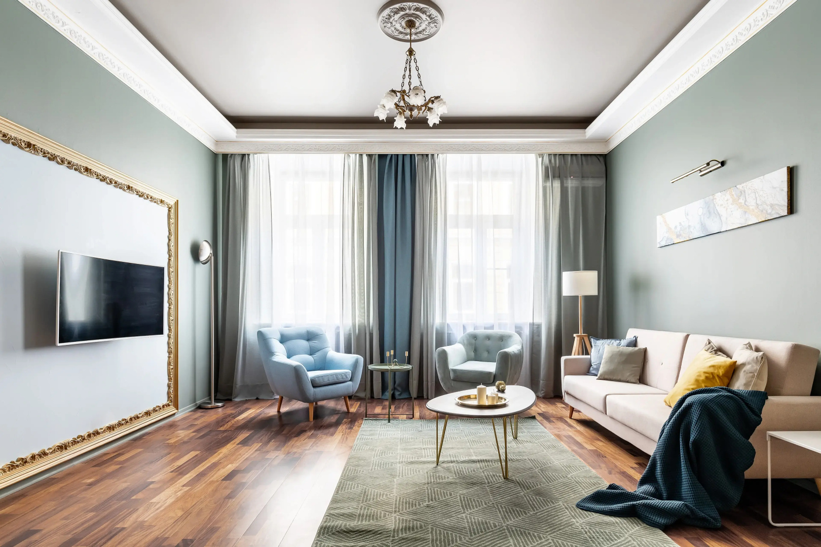 Апартаменты Riverside 160 кв.м на Набережной Реки Мойки