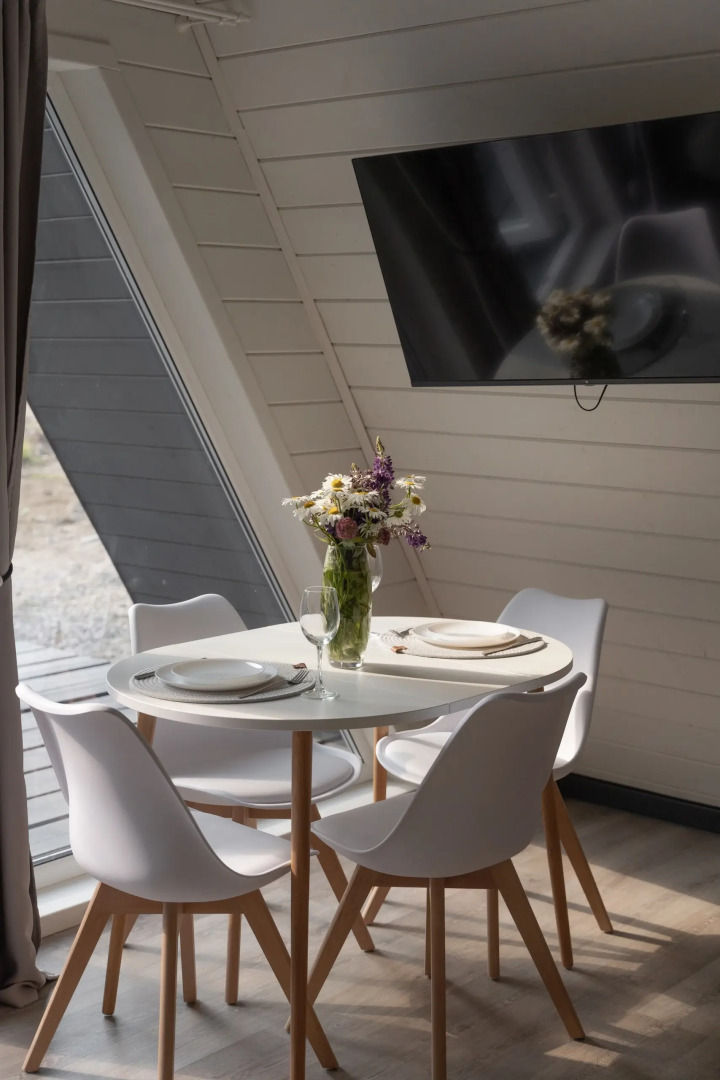 Частный дом A-Frame в лесу в 6 км от Мурманска