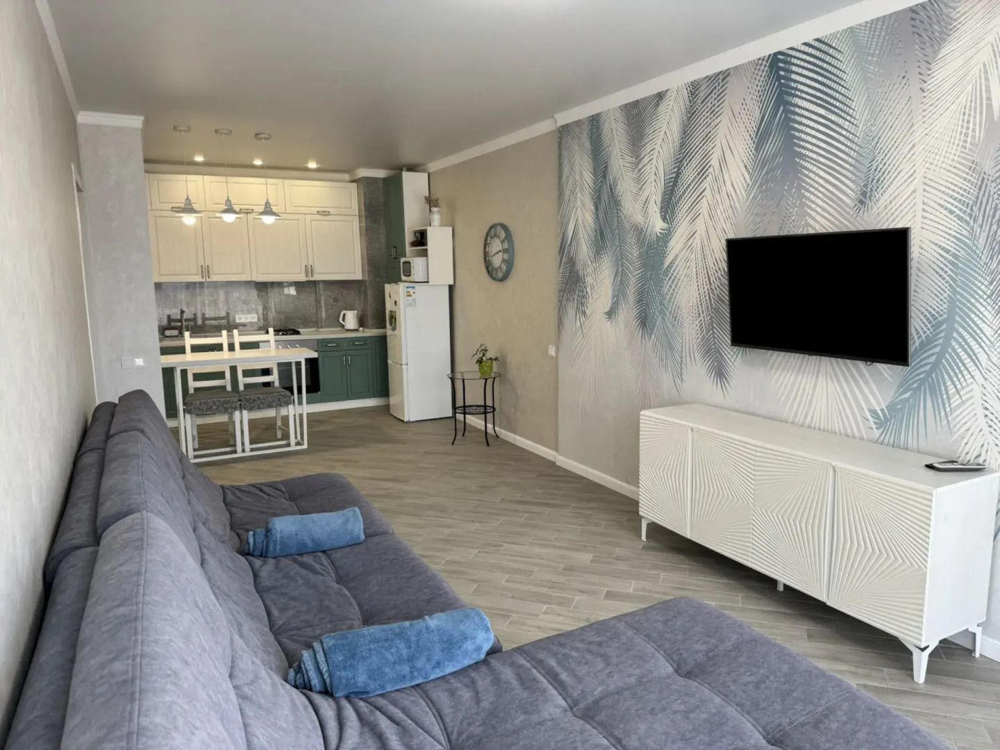 Квартира 488 1-к с видом на море и горы с балконом