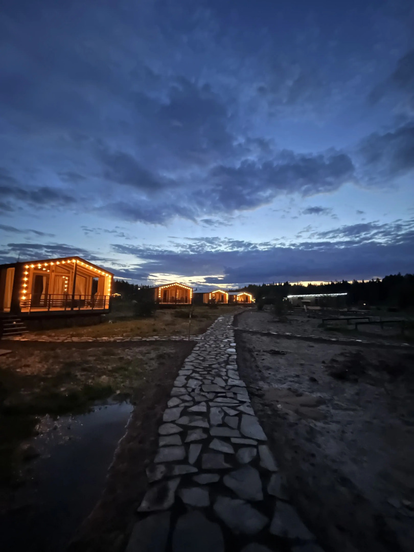 Частный дом в стиле Эко Фермерские Дачи