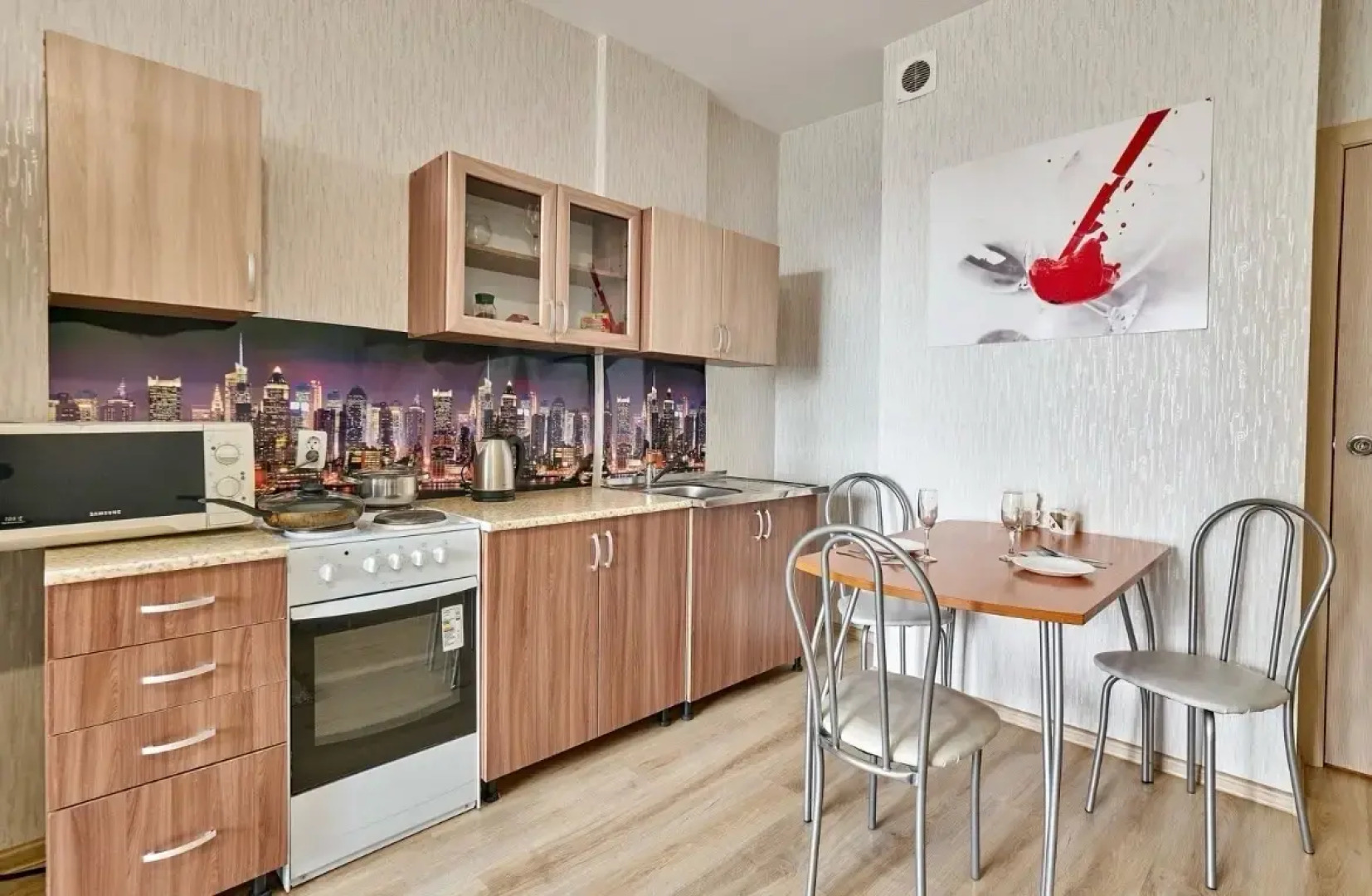 Квартира  Студия на 21 Этаже с Шикарным Видом на Город, в Самом Центре Перми в ЖК Гулливер