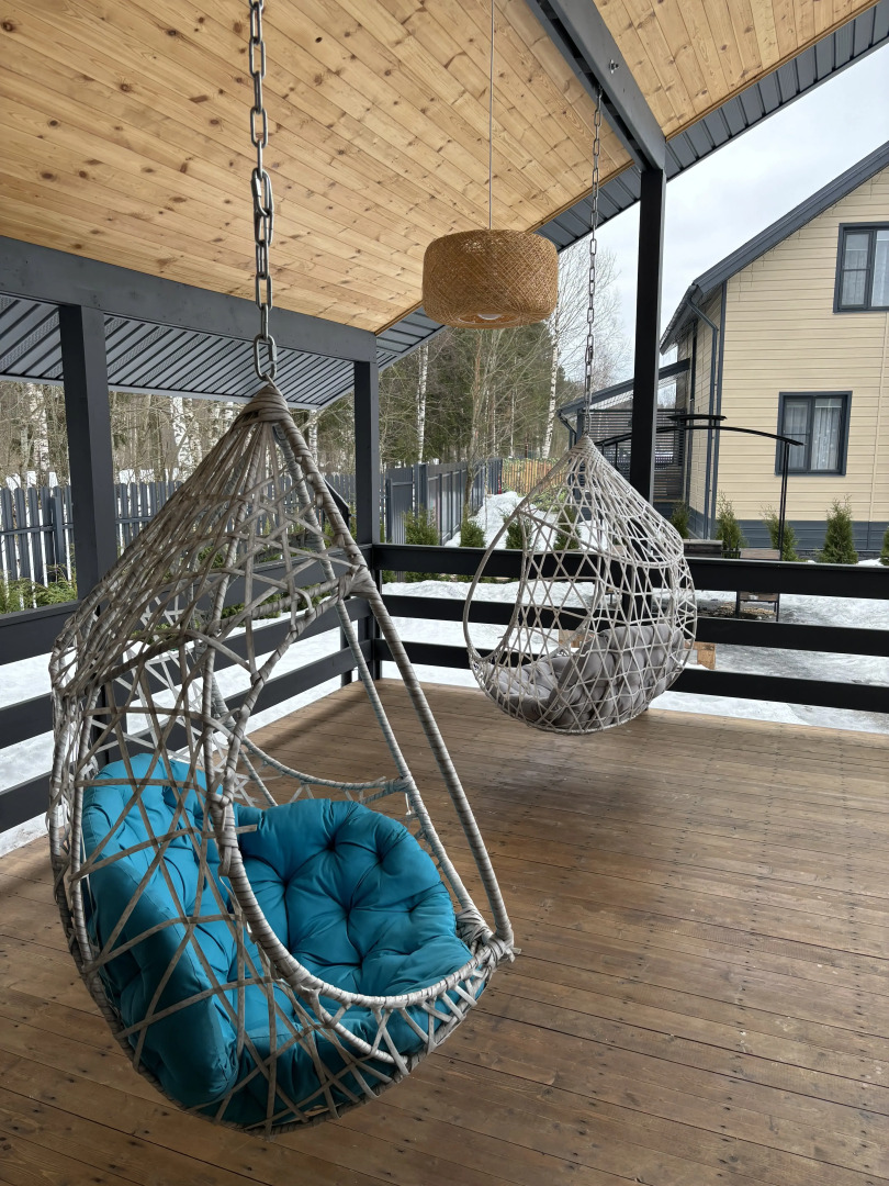 Частный дом Традиция отдыха - дом у озера c баней и купелью