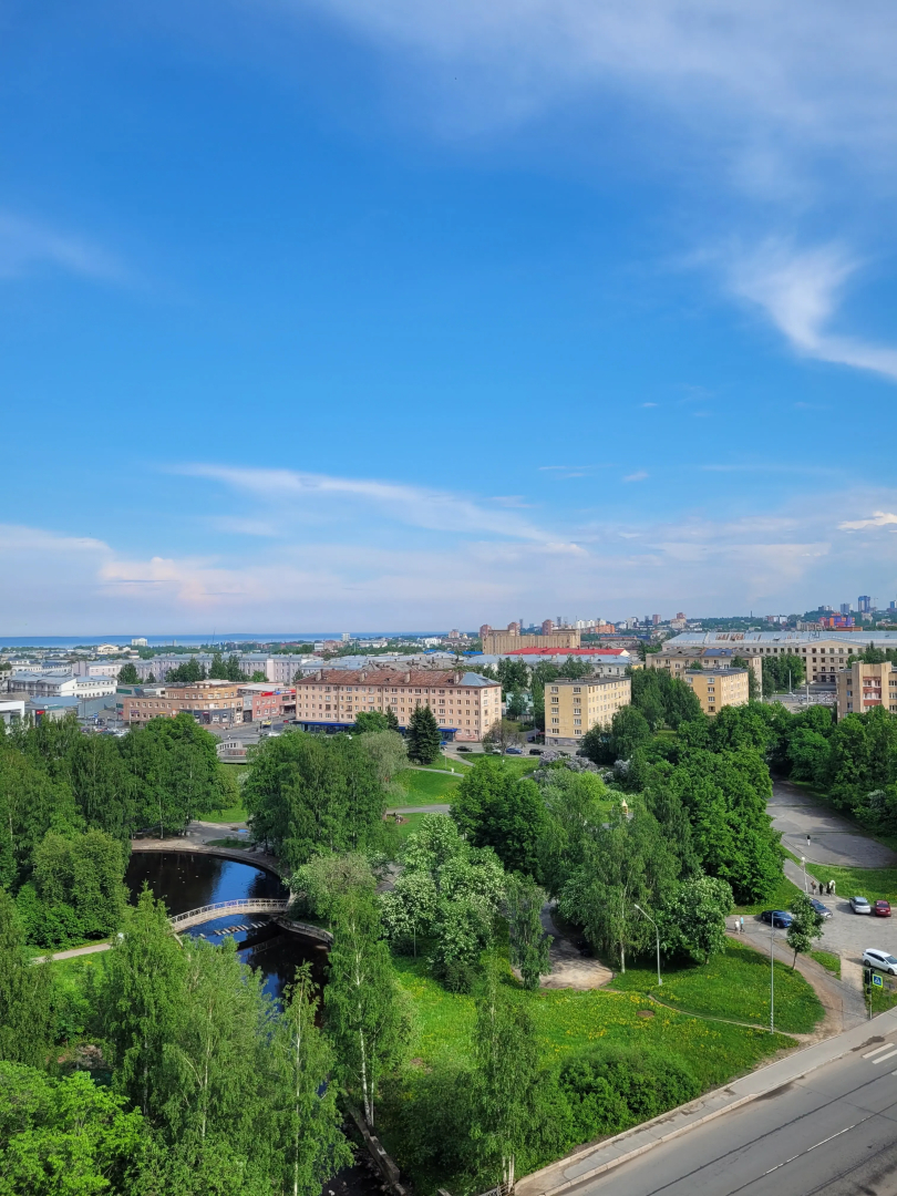 Новая квартира "На высоте" в центре города