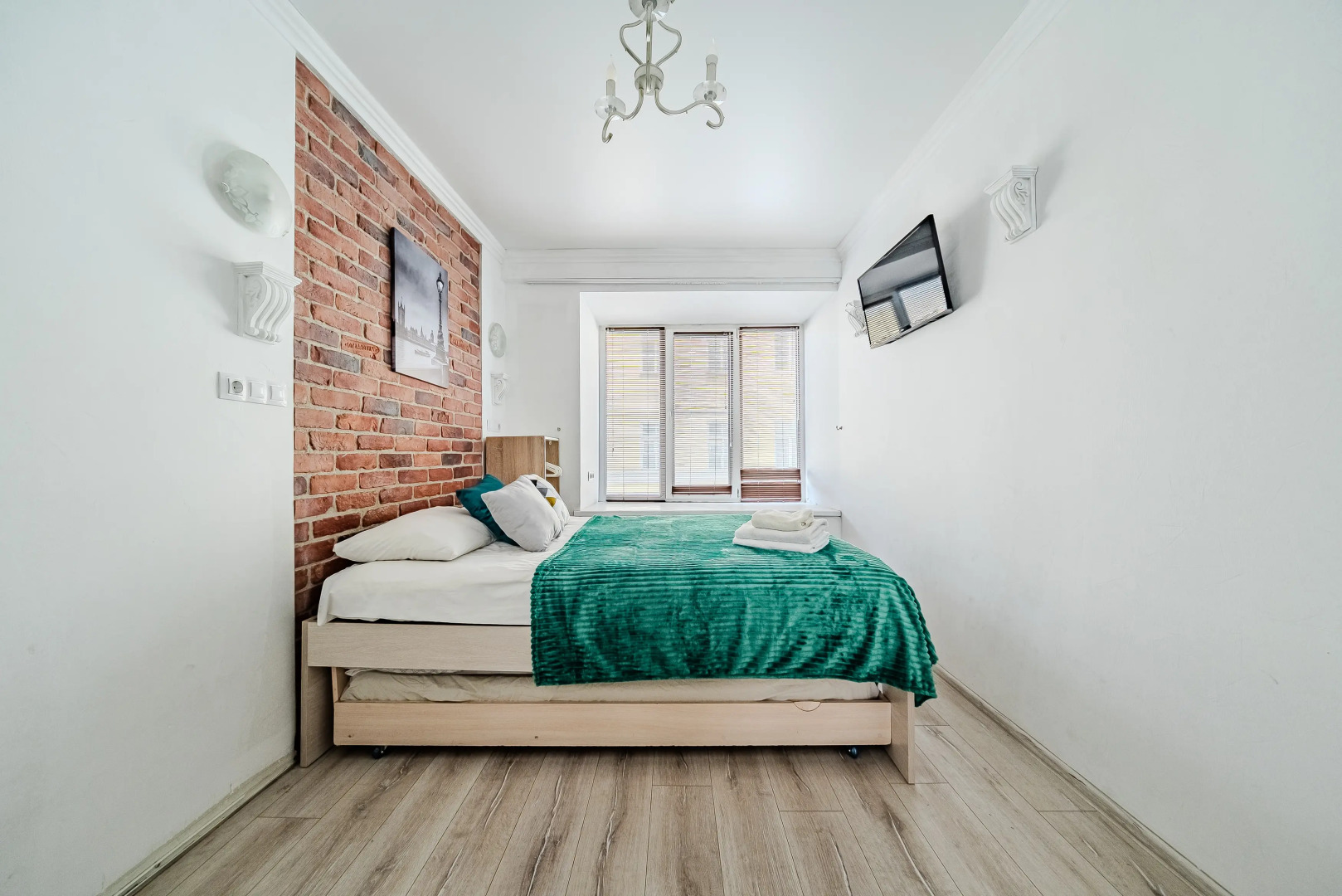 Апартаменты Трехместный номер студио в центре города