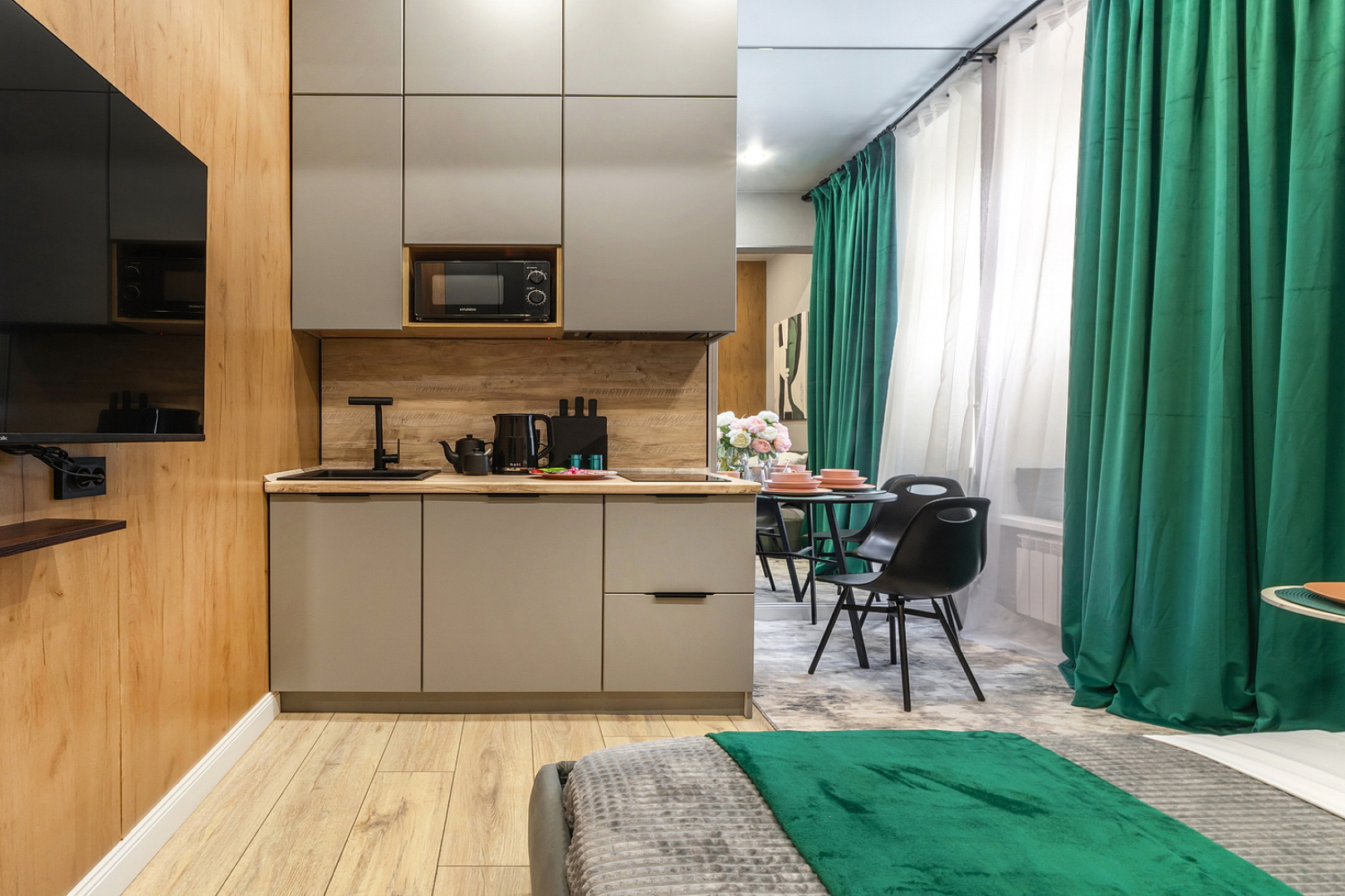 Квартира Апартаменты Два города рядом с метро Каширское