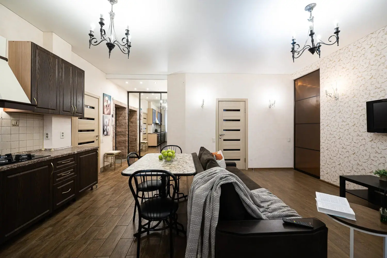 Апартаменты Пять Звёзд Красивая Квартира с Джакузи