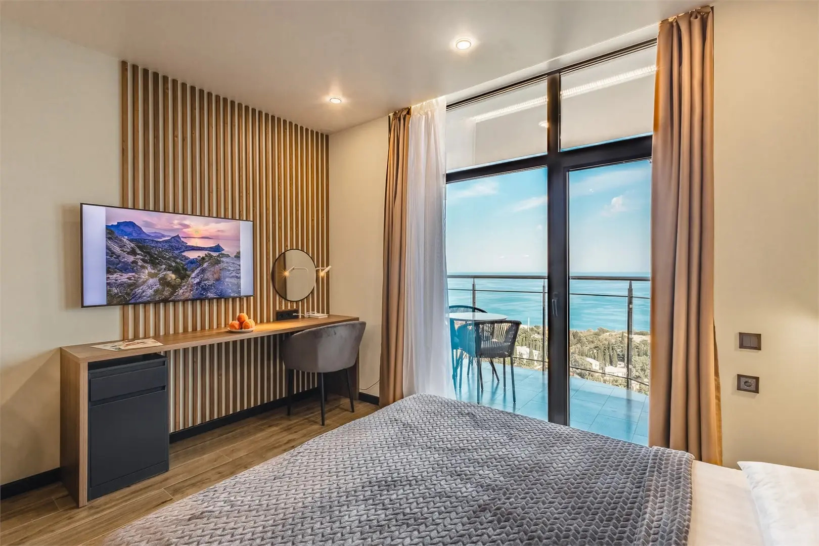 Апартаменты Крымский Рей Студия Relax Time прямой вид на море