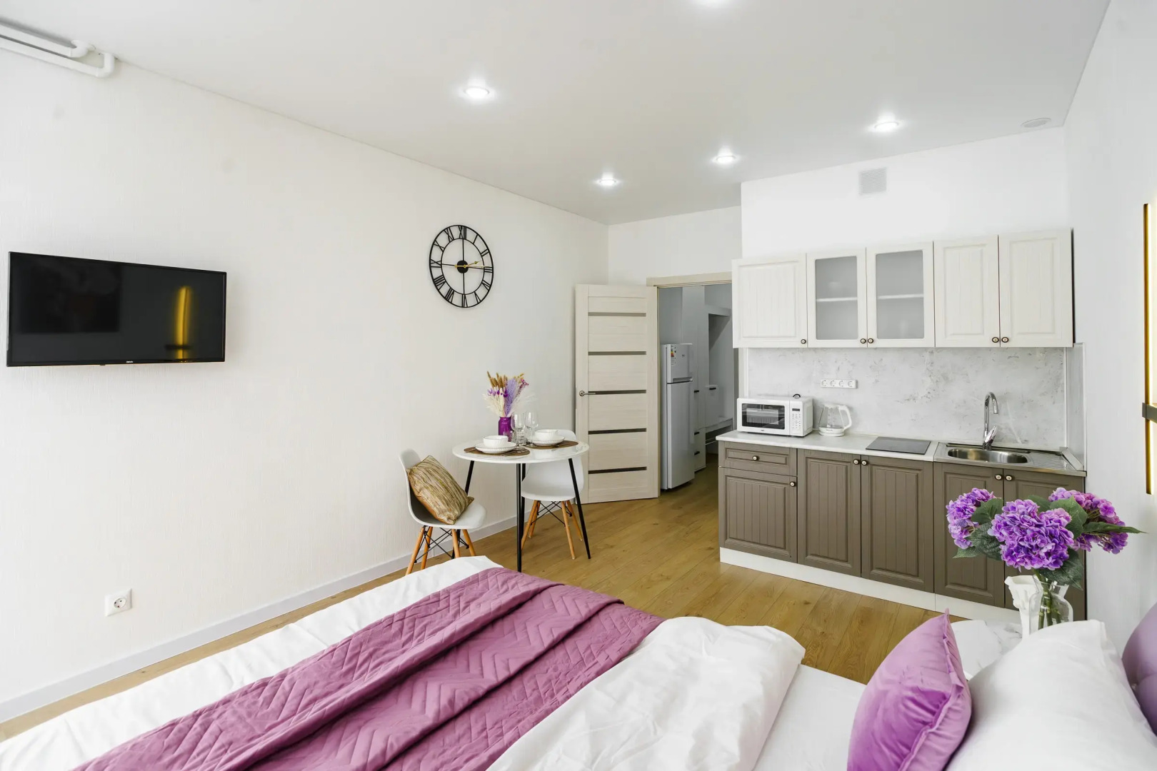 Квартира на 24 этаже с панорамным видом на две реки