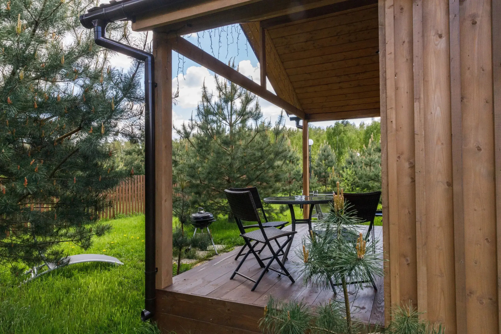 Частный дом 47м в лесной зоне рядом со Звенигородом