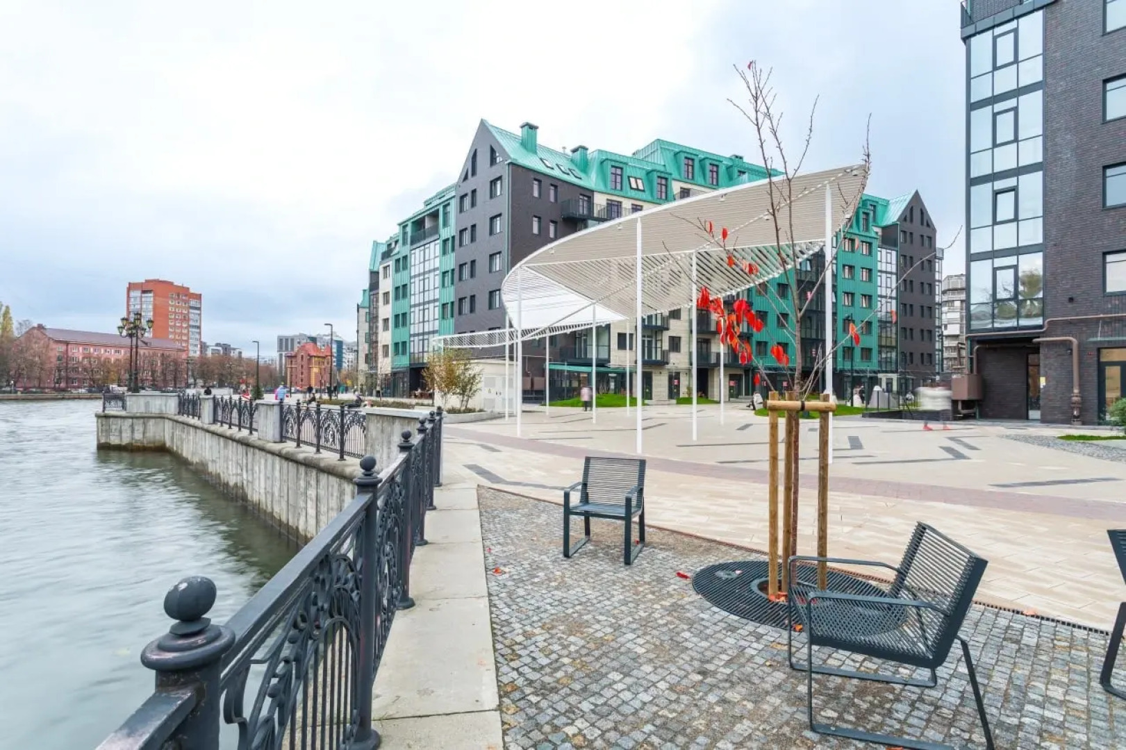 Квартира Золотая бухта с видом на реку