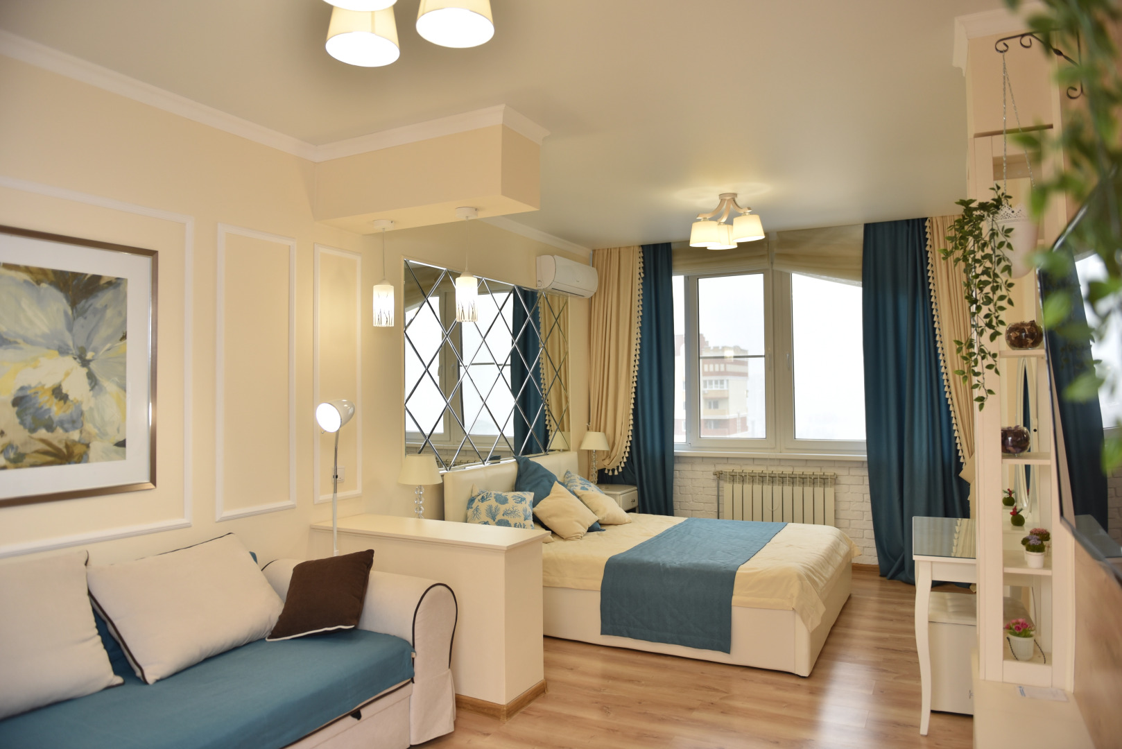 Апартаменты ЖК Сердце города Бирюза 20/20