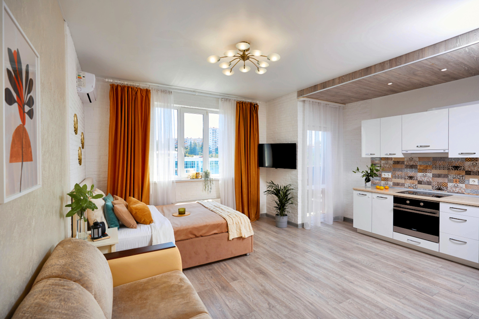 Апартаменты Caramel Shades Are High