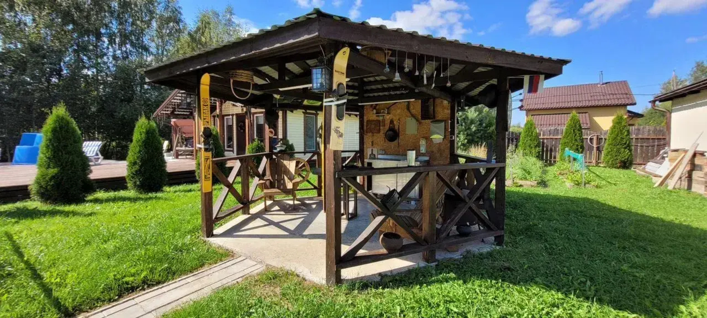 Гостевой дом Воздух с баней и с горячей купелью Фурако.