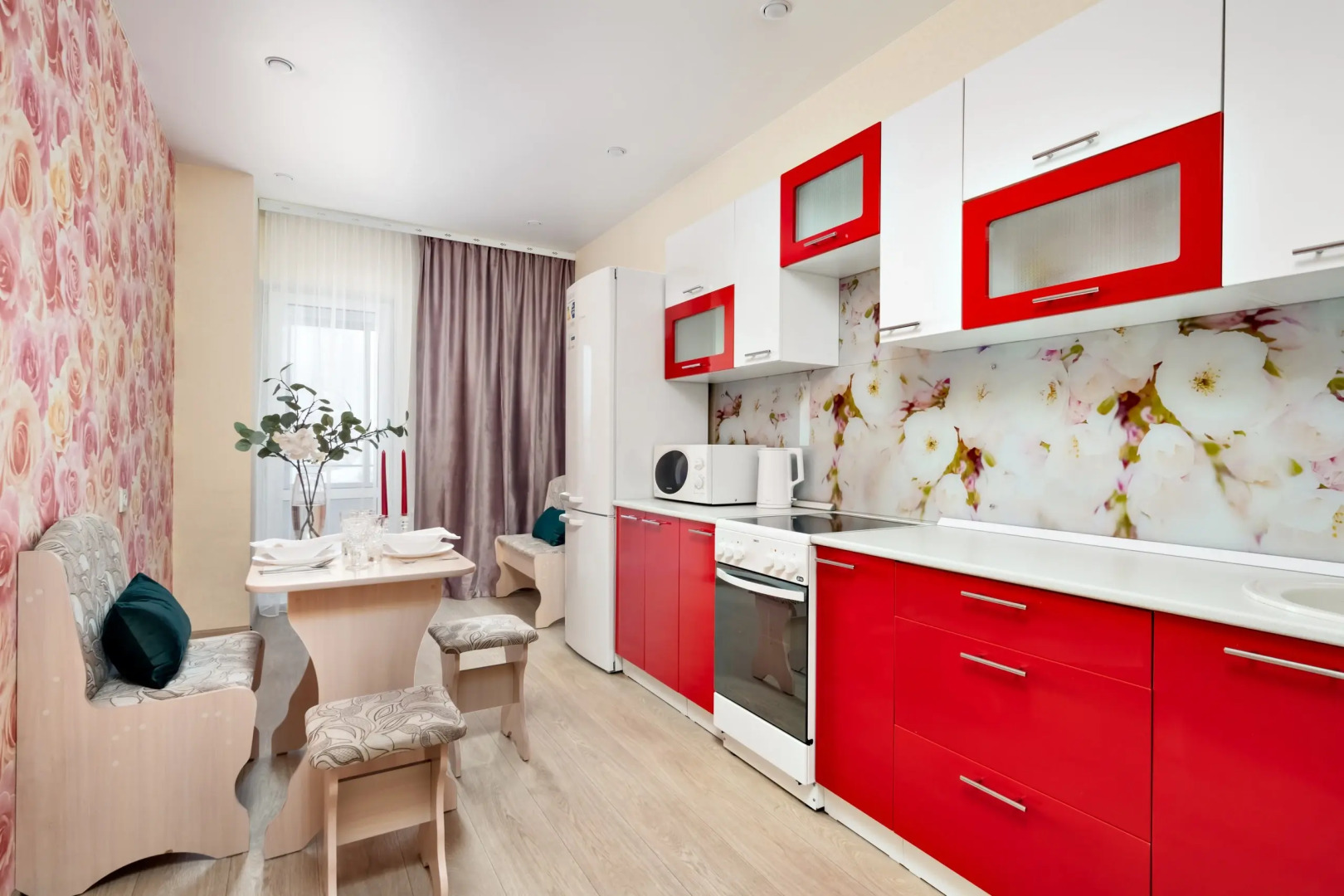 Квартира Комфортная 1к Andora-apart в ЖК Оазис на 4 Человек